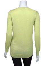 画像5: ［生産終了モデル］［在庫限定価格：16,500⇒8,500円］［送料無料：地域限定］  インド産オーガニックコットン100％ Vネック ニットカーディガン　【日本製・自社工場】 (5)