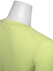 画像4: ［生産終了モデル］［在庫限定価格：16,500⇒8,500円］［送料無料：地域限定］  インド産オーガニックコットン100％ Vネック ニットカーディガン　【日本製・自社工場】 (4)
