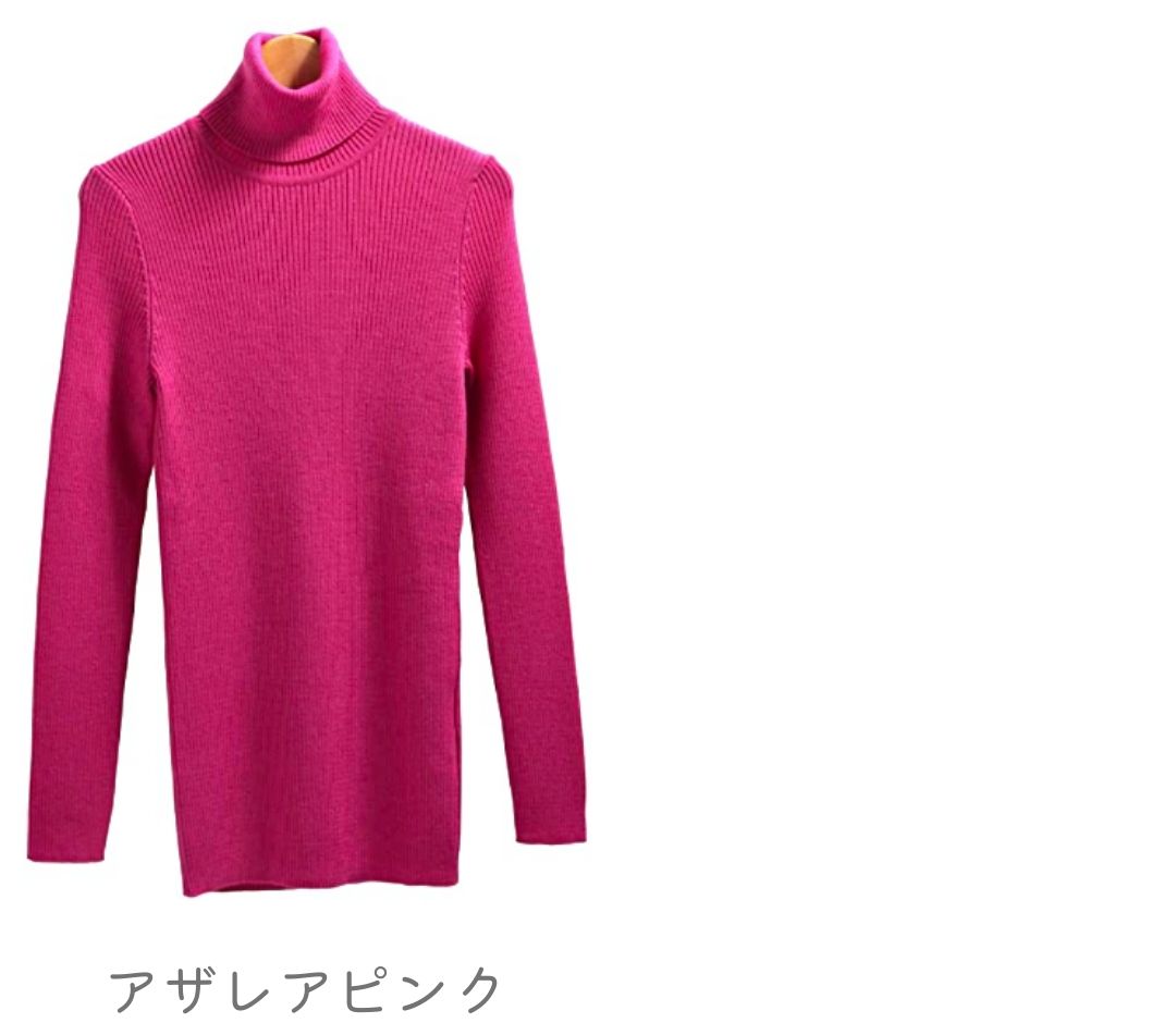 【未使用】ビスケーbc amiprem　タートルネックセーター　日本製　高品質